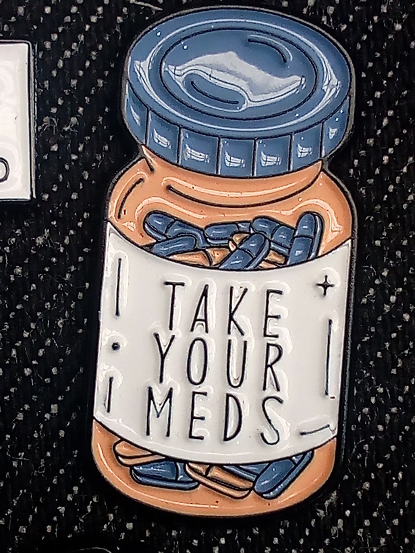 Pin Frasco Medicamento