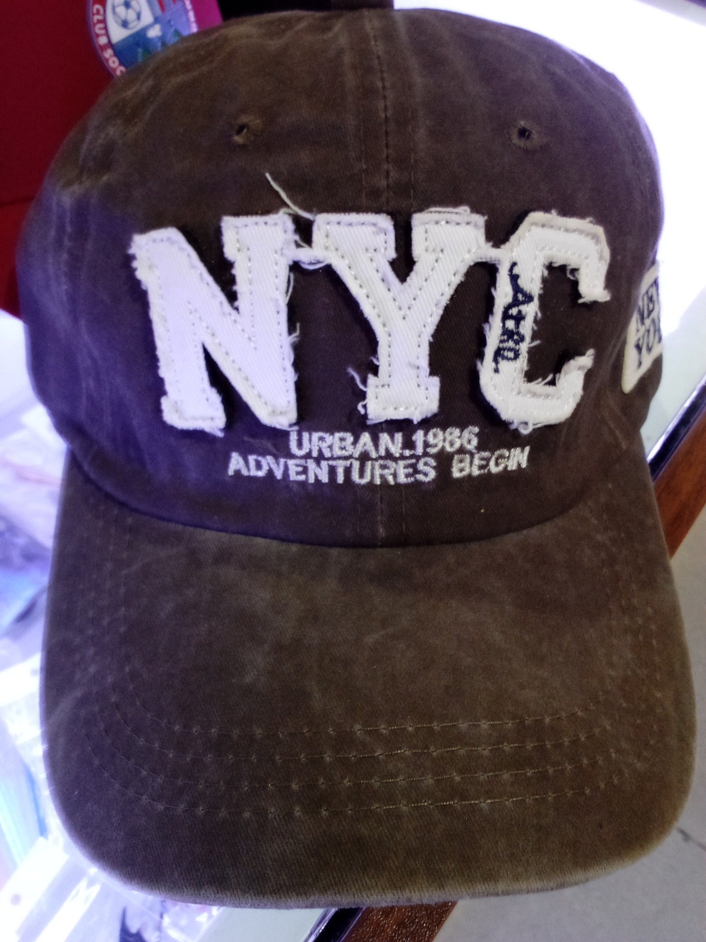 Gorra NYC Desgastada