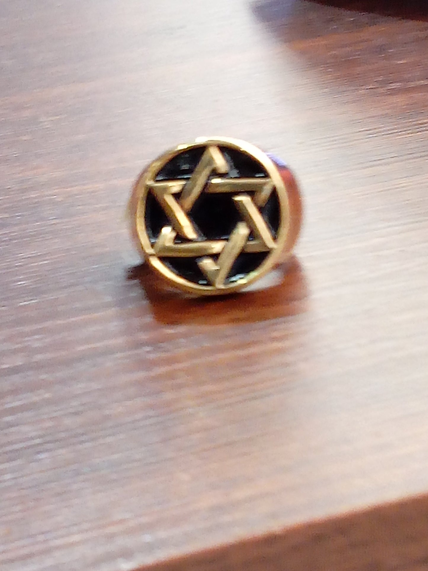 Anillo de acero Estrella de David