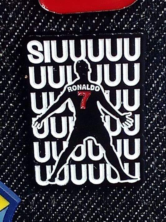 Pin Siuuuuuuu!! CR7, Futboll