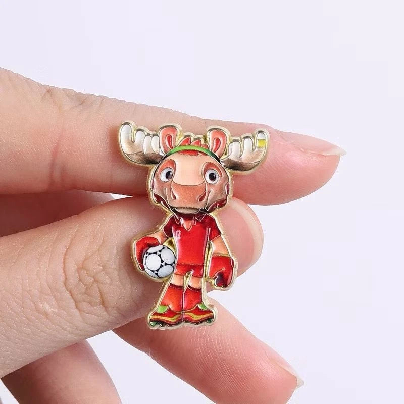 Pin Mundial mascota - Maple