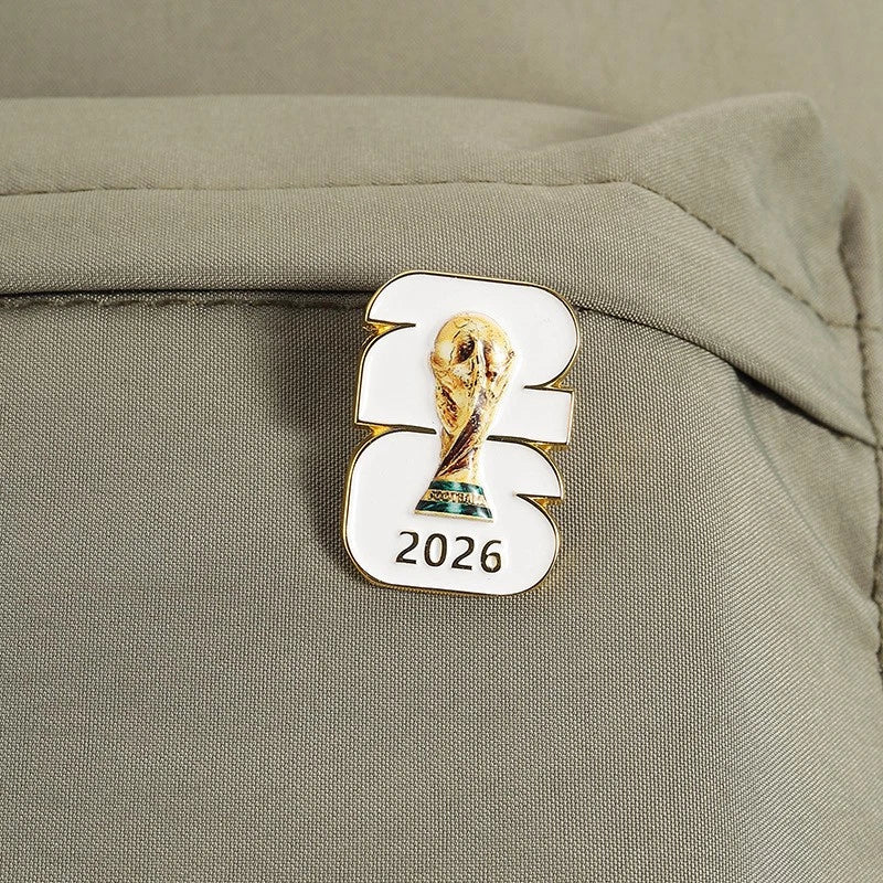 Pin Mundial copa logo